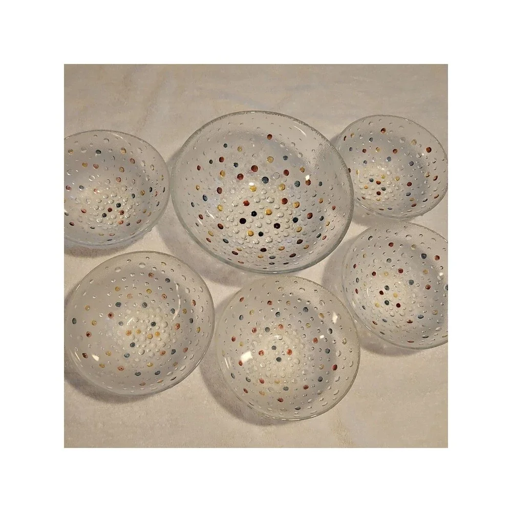 Vintage Dansk Bubble Confetti 10.5